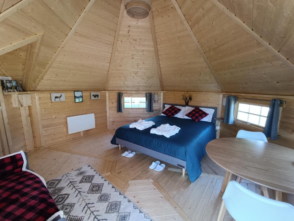 Les Cabanes Du Grand Nord Pradines  外观 照片
